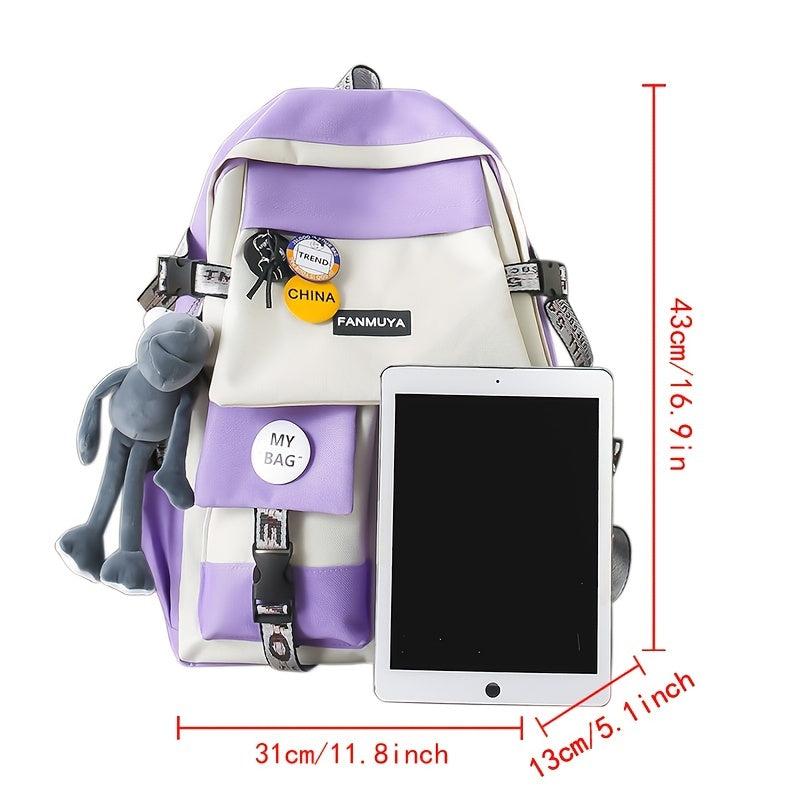 Adjustable Student Travel Backpack Large Capacity