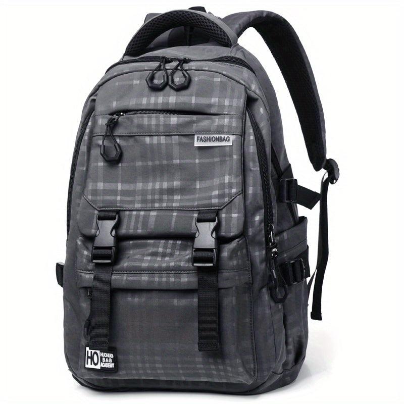 Large Capacity Men's Travel Backpack for Work & School with Computer Compartment