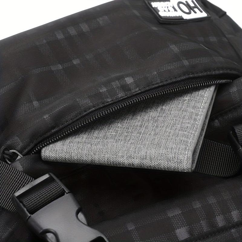 Large Capacity Men's Travel Backpack for Work & School with Computer Compartment