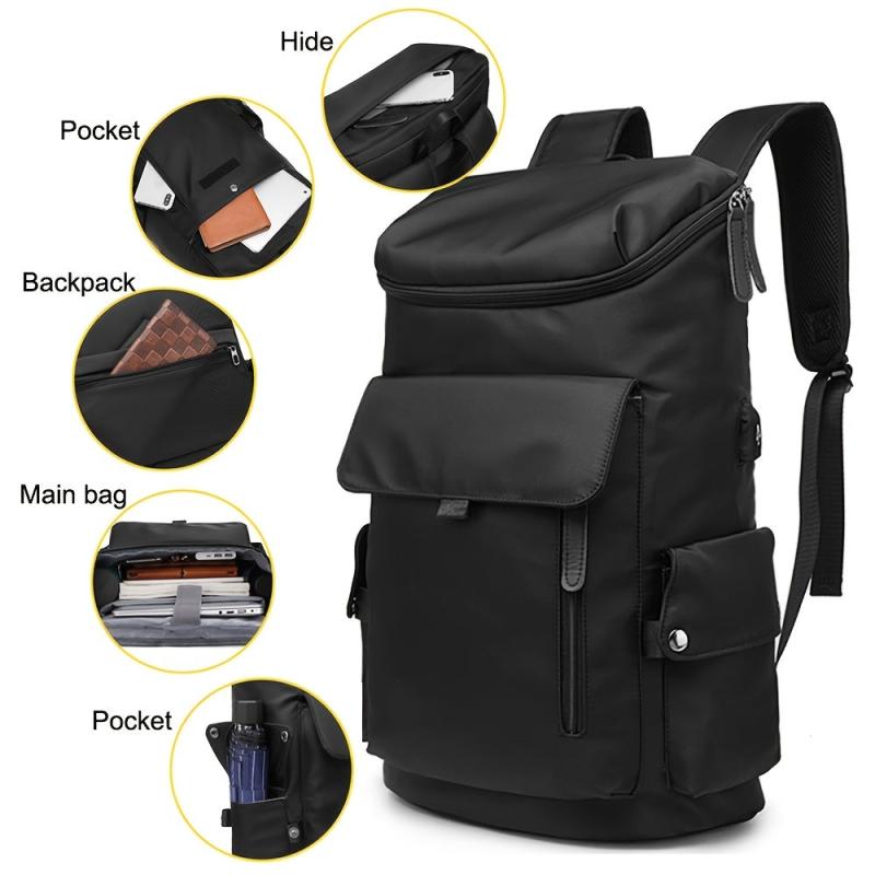 Vodlbov Large Laptop Backpack 17 Inch Waterproof Business Travel School Bag