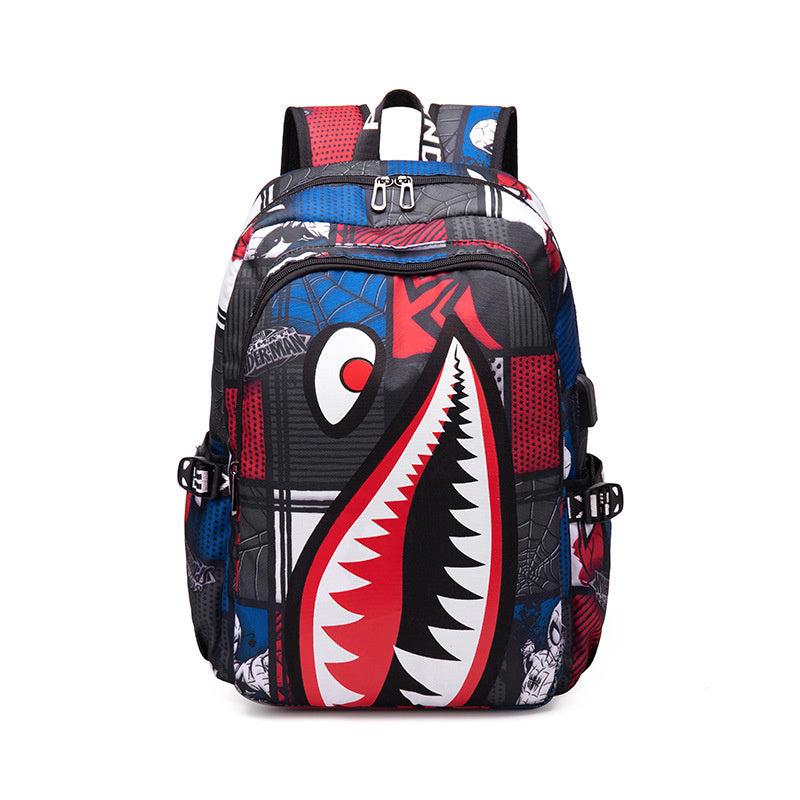MezyTicky Waterproof Shark Backpack for Teenagers