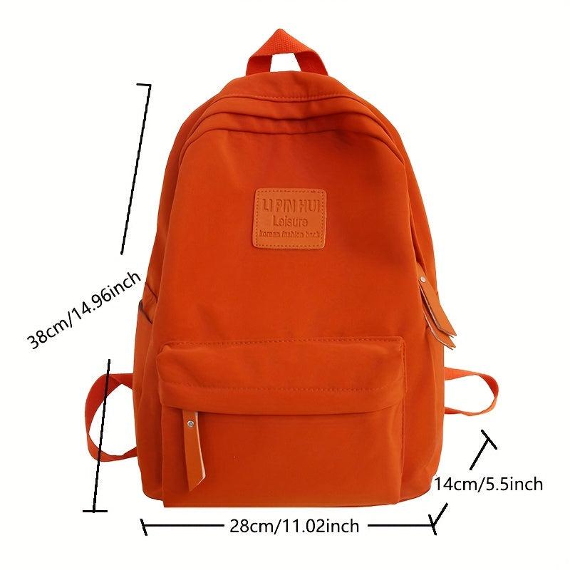 Oxford Cloth Student Backpack For High School