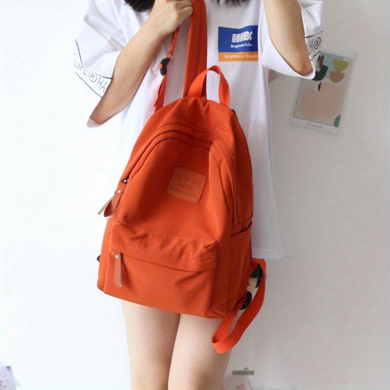 Oxford Cloth Student Backpack For High School