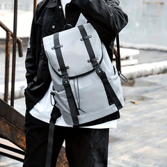Casual Outdoor Backpack Travel Backpack Men's Large Capacity Student Backpack