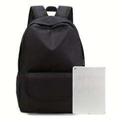 Men's Casual Canvas Backpack 15.6 Laptop School Bag
