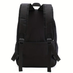 Men's Casual Canvas Backpack 15.6 Laptop School Bag