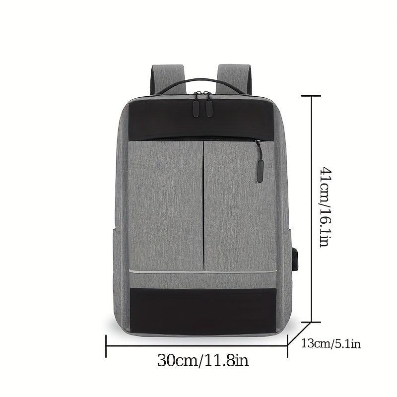 Men's Casual Business Backpack Set
