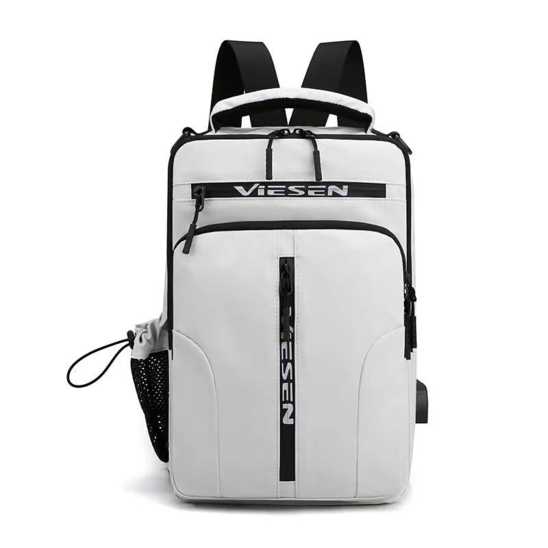 Anti Theft Sling Bagpack Crossbody Backpack USB Charging Chest Bag