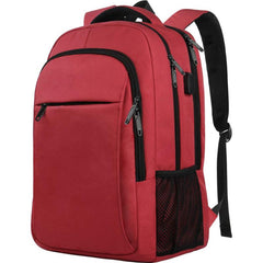 Travel Laptop Backpack with USB Charging Port - Waterproof