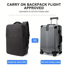 Men's Travel Backpack Large Capacity Lightweight Outdoor Luggage Bag