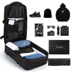 Men's Travel Backpack Large Capacity Lightweight Outdoor Luggage Bag