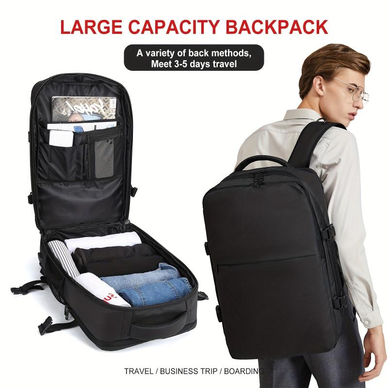 Men's Travel Backpack Large Capacity Lightweight Outdoor Luggage Bag