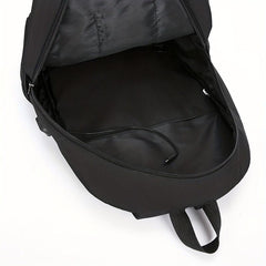 Men's Backpack USB Charging Port Large Capacity Travel Bag Schoolbag