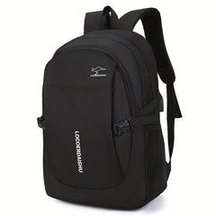 Men's Backpack USB Charging Port Large Capacity Travel Bag Schoolbag