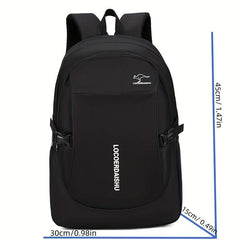 Men's Backpack USB Charging Port Large Capacity Travel Bag Schoolbag