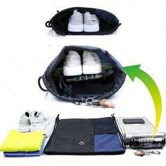Portable Drawstring Backpack for Travel, Sports & Gym