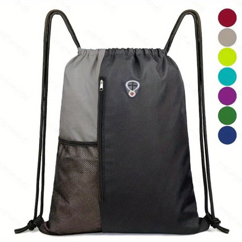 Portable Drawstring Backpack for Travel, Sports & Gym