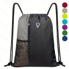 Portable Drawstring Backpack for Travel, Sports & Gym