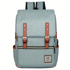Large USB Backpack Practical Can Hold Men's And Women's Backpack