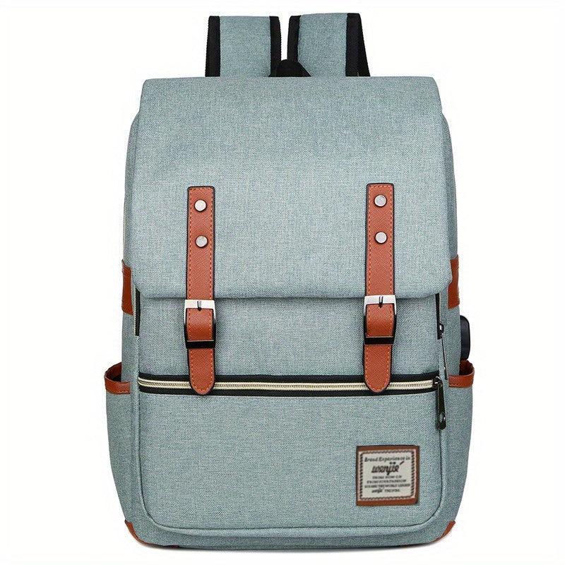 Large USB Backpack Practical Can Hold Men's And Women's Backpack
