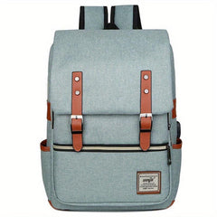 Large USB Backpack Practical Can Hold Men's And Women's Backpack