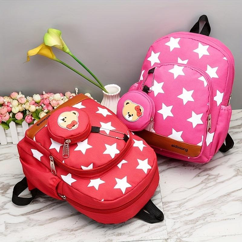Animal Shaped Cartoon Preschool Backpack with Adjustable Strap