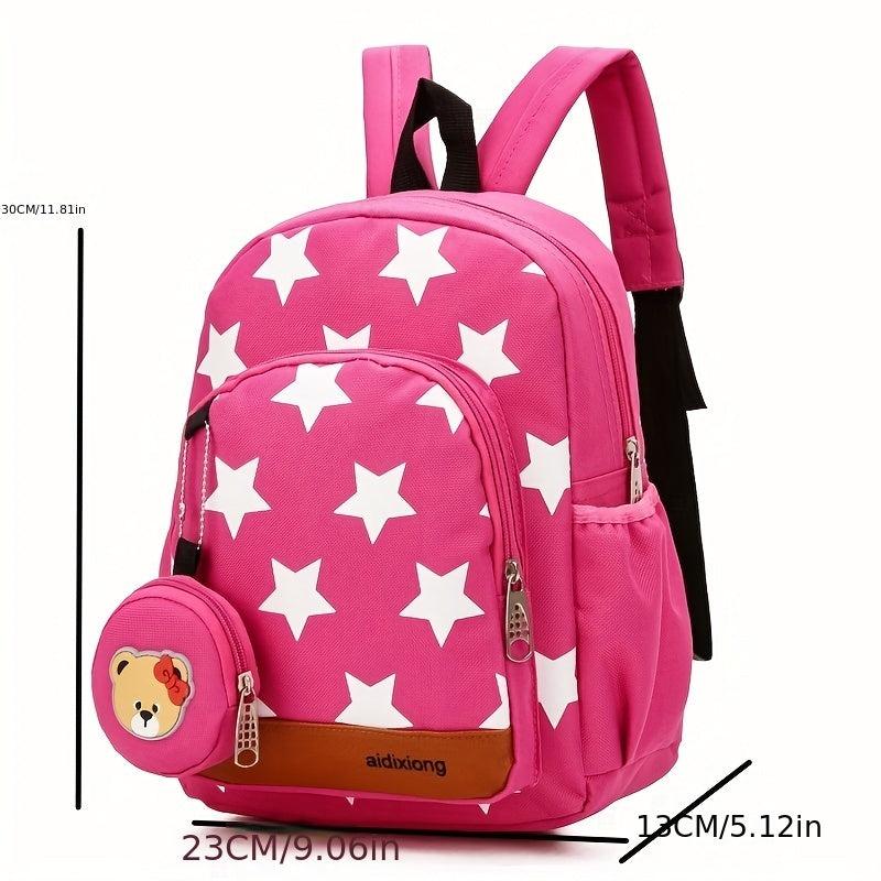 Animal Shaped Cartoon Preschool Backpack with Adjustable Strap