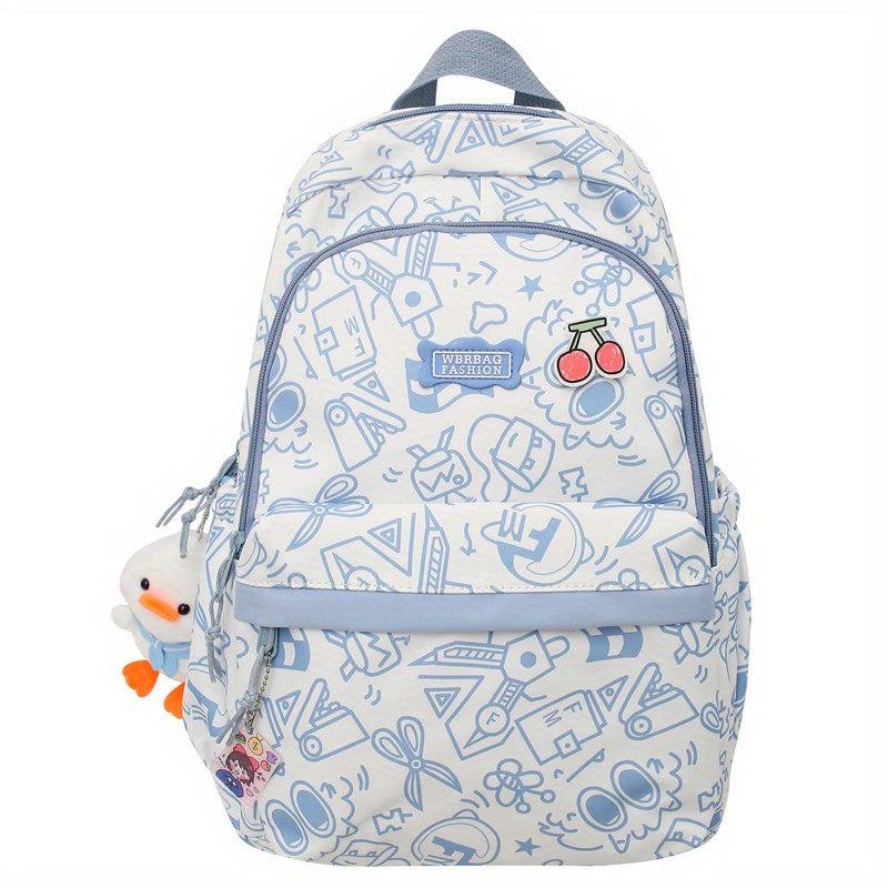 Large Capacity Durable Travel Nylon Backpack