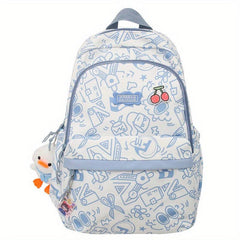 Large Capacity Durable Travel Nylon Backpack