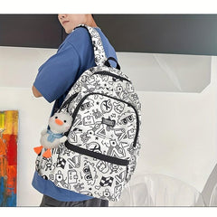 Large Capacity Durable Travel Nylon Backpack