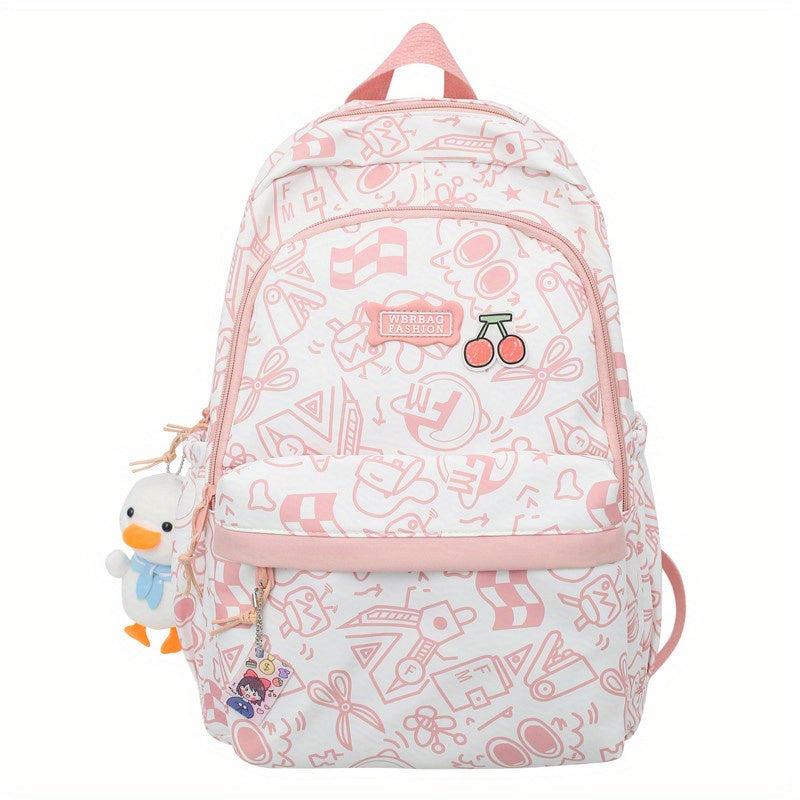 Large Capacity Durable Travel Nylon Backpack