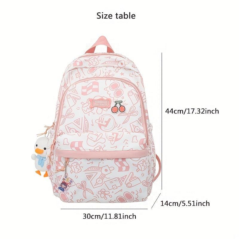 Large Capacity Durable Travel Nylon Backpack