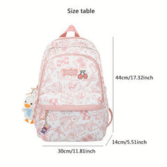 Large Capacity Durable Travel Nylon Backpack