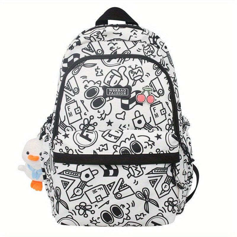 Large Capacity Durable Travel Nylon Backpack