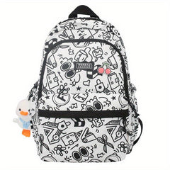 Large Capacity Durable Travel Nylon Backpack