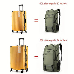 60L Large Capacity Travel Backpack for Hiking