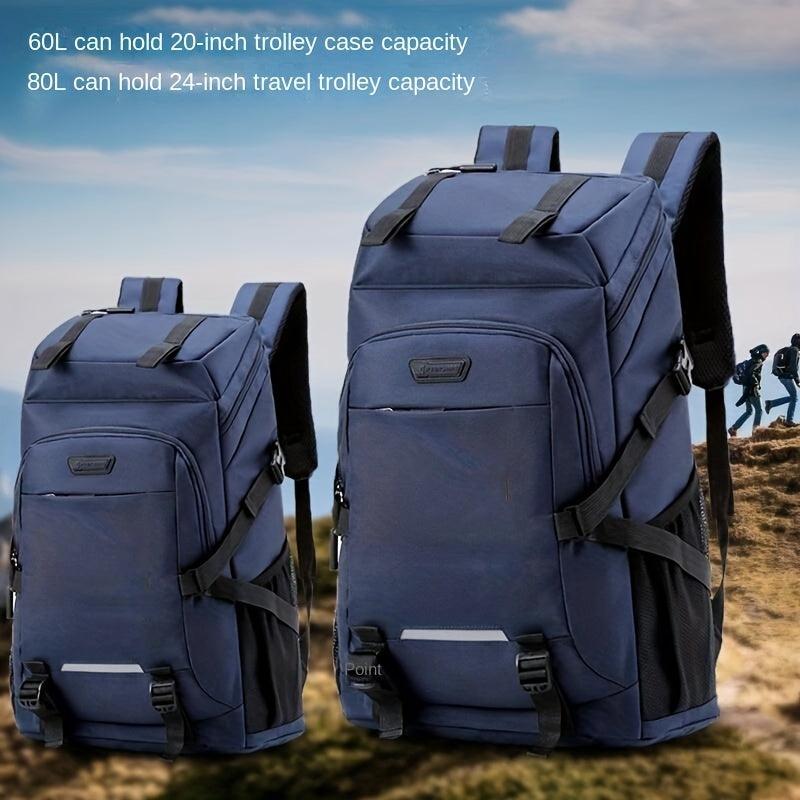 60L Large Capacity Travel Backpack for Hiking