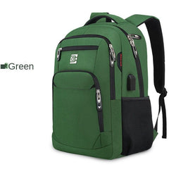 Large Capacity Waterproof Business Travel Backpack 18 inch