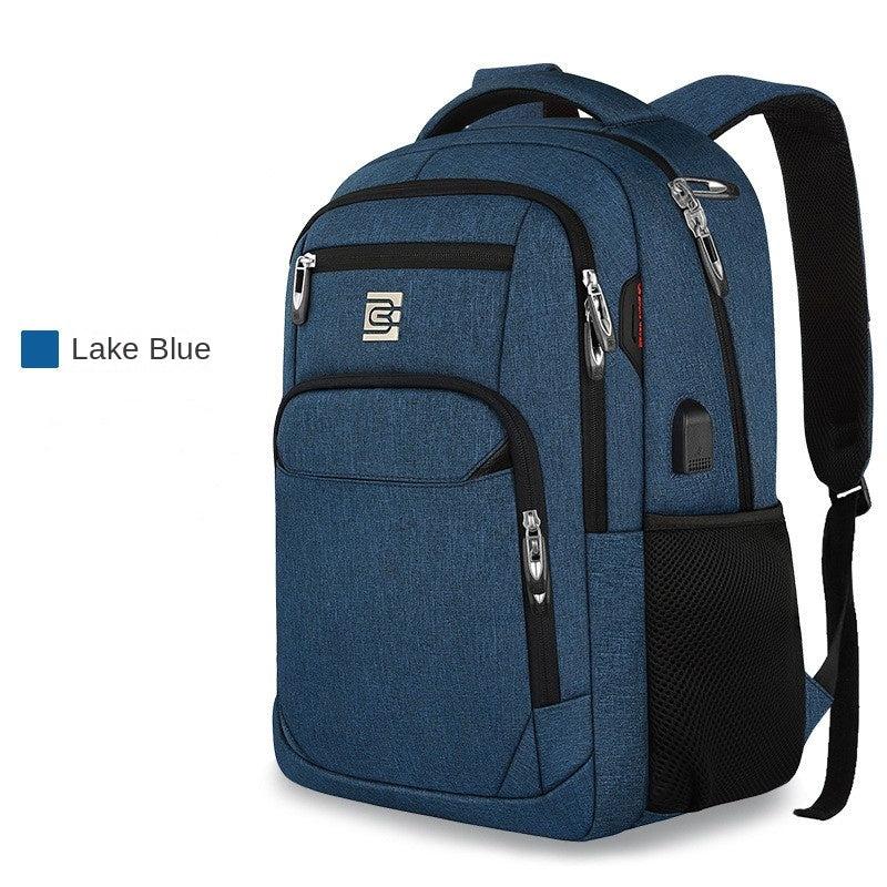 Large Capacity Waterproof Business Travel Backpack 18 inch