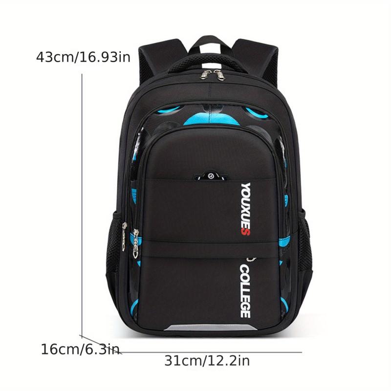Casual Waterproof School Bag Large Capacity Backpack