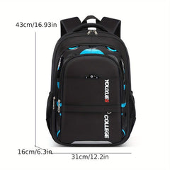 Casual Waterproof School Bag Large Capacity Backpack
