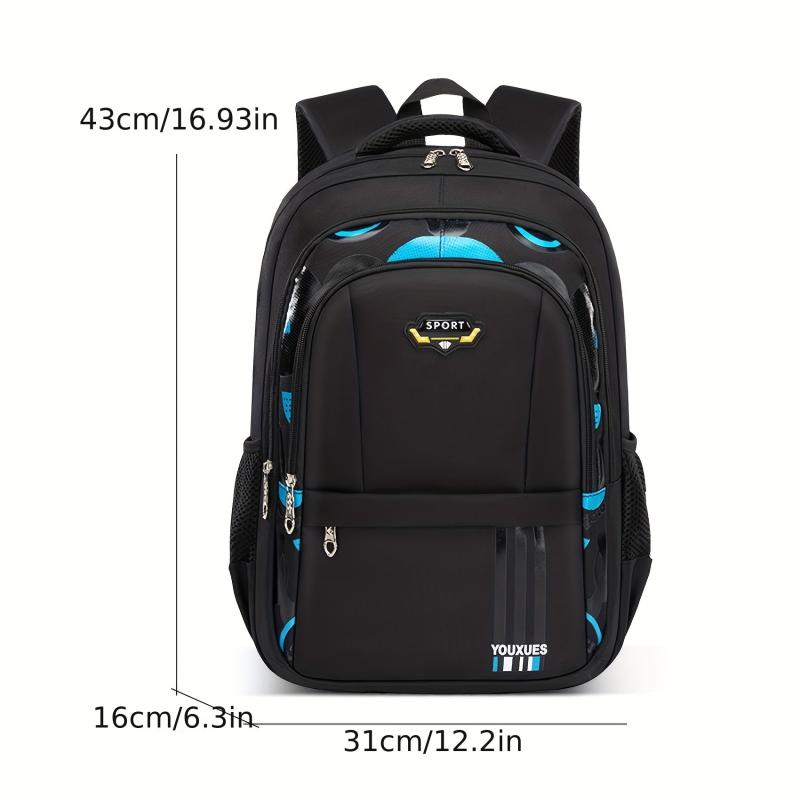 Casual Waterproof School Bag Large Capacity Backpack