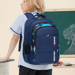 Casual Waterproof School Bag Large Capacity Backpack
