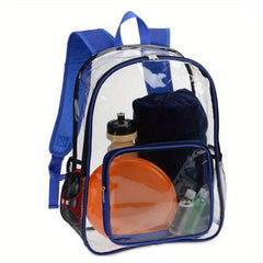 Heavy Duty Clear Backpack School Bag Plastic Transparent Backpack