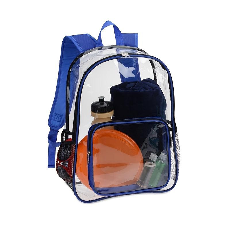 Heavy Duty Clear Backpack School Bag Plastic Transparent Backpack