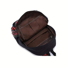 Canvas Waterproof Backpack for 35-56-38-1 cm Laptop
