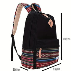 Canvas Waterproof Backpack for 35-56-38-1 cm Laptop