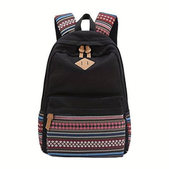 Canvas Waterproof Backpack for 35-56-38-1 cm Laptop