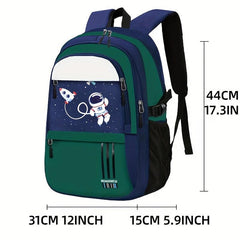 Kids School Bag Spine Protection, Large Capacity, Durable, Load Reduction