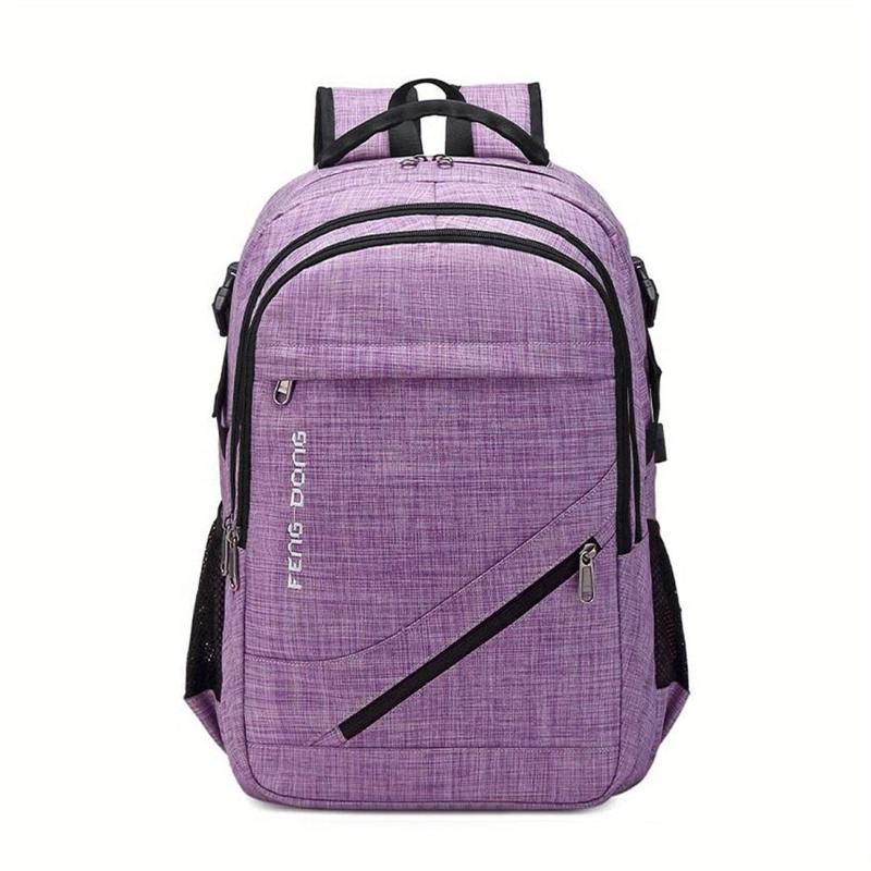 Large Laptop Backpack 17.3 Durable Waterproof Travel Bag USB Charging